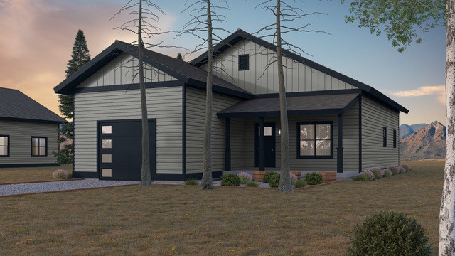 Lincoln Home Rendering - New Homes For Sale Fairplay CO - Village At Spruce Hill